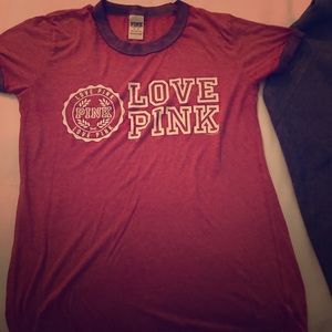 Pink Victoria’s Secret T-shirt